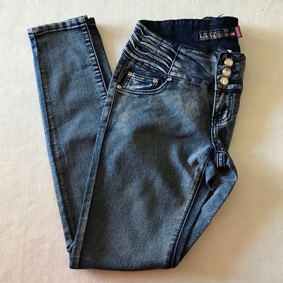 Richcow Vintage Wash Skinny Jeans - Juniors - Picture 4 of 8